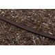 Koberec NEPAL 2100 kruh tabac hnědý - vlněný, oboustranný, přírodní