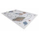 Carpet BONO 8288 Space, planets cream / anthracite