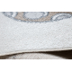 Tappeto BONO 8288 cerchio Spazio, pianeti crema/antracite
