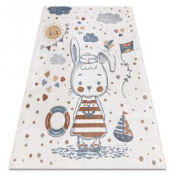 Carpet BONO 8441 bunny sailor cream / blue