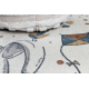 Carpet BONO 8441 bunny sailor cream / blue