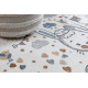 Carpet BONO 8441 circle bunny sailor cream / blue