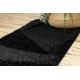 Kúpelňový koberec SYNERGY, glamour, protišmykový, mäkký - lurex čierny