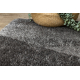 Koupelnový koberec SYNERGY, glamour, protiskluzový, měkký - lurex šedá