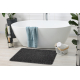 Koupelnový koberec SYNERGY, glamour, protiskluzový, měkký - lurex šedá