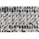 Pločnik SISAL FLOORLUX vzorec 20389 srebro / črna 70 cm