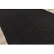Δρομέας σιζάλ FLOORLUX σχεδιασμός 20433 μαύρο απλό 70 cm