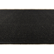 Löpare SISAL FLOORLUX design 20433 svart PLAIN 70 cm