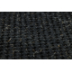 Traversa sisal Floorlux model 20433 negru 80 cm
