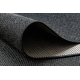 Matto SIZAL FLOORLUX suunnittelu 20433 musta sileä 120 cm