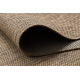Δρομέας σιζάλ FLOORLUX σχεδιασμός 20433 καφέςe απλό 80 cm