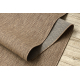 Sizala paklāji FLOORLUX dizains 20433 kafijae gluda 100 cm