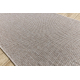 Sizala paklāji FLOORLUX dizains 20433 sudrabs gluda 70 cm