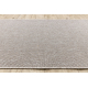 Kilimėliai sizalis FLOORLUX dizainas 20433 sidabras Sklandus 70 cm