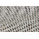 Sizala paklāji FLOORLUX dizains 20433 sudrabs gluda 100 cm