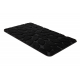 Set da bagno due pezzi tappeto SUPREME STONES, antiscivolo, morbido - nero