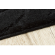 Set da bagno due pezzi tappeto SUPREME STONES, antiscivolo, morbido - nero