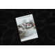 Set da bagno due pezzi tappeto SUPREME STONES, antiscivolo, morbido - nero
