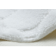 Set da bagno due pezzi tappeto SUPREME STONES, antiscivolo, morbido - nero