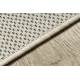 Δρομέας σιζάλ FLOORLUX σχεδιασμός 20433 κρέμα απλό 70 cm