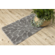 Set da bagno due pezzi tappeto SUPREME STONES, antiscivolo, morbido - grigio