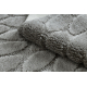 Komplet łazienkowy 2-cz. dywan SUPREME STONES kamienie, antypoślizgowy, miękki - szary