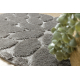 Koupelnový koberec SUPREME STONES, kameny, protiskluzový, měkký - šedá