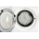 Badeværelsestæppe SANTA cirkel almindeligt, skridsikkert, blødt - hvid