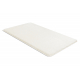 Koupelnový koberec SANTA, hladký, protiskluzový, měkký - bílá
