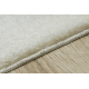 Kúpelňový koberec SANTA hladký, protišmykový, mäkký - biela