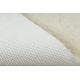 Bathroom rug SANTA plain, non-slip, soft - white 