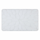 Kúpelňový koberec SUPREME STONES, kamene, protišmykový, mäkký - biela