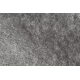 Kúpelňový koberec SANTA hladký, protišmykový, mäkký - sivá