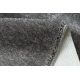 Komplet łazienkowy 2-cz. dywan SANTA jednolity, antypoślizgowy, miękki - szary