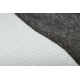 Komplet łazienkowy 2-cz. dywan SANTA jednolity, antypoślizgowy, miękki - szary