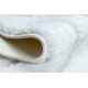 Set da bagno due pezzi tappeto SUPREME WAVES, antiscivolo, morbido - bianco