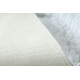 Set da bagno due pezzi tappeto SUPREME WAVES, antiscivolo, morbido - bianco
