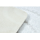 Set da bagno due pezzi tappeto SUPREME WAVES, antiscivolo, morbido - bianco