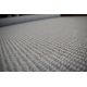 Teppichboden TWEED grau weiß