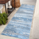 Carpet SAMPLE NUMUNE ELEGANCE 0002N Boho blue / grey