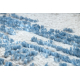 Kilimas SAMPLE NUMUNE ELEGANCE 0002N Boho ometrinis mėlyna / pilka