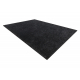 Teppich BUENOS 6649 shaggy schlicht, einfarbig schwarz