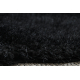 Koberec BUENOS 6649 shaggy jednobarevné černý