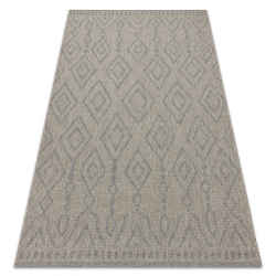 Tapis SAMPLE NATURA B3686A Losangos beige / gris