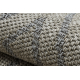 Carpet SAMPLE NATURA B3686A Rhombuses beige / grey