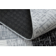 Carpet SAMPLE REMI Geometric grey / black