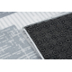 Carpet SAMPLE REMI Geometric grey / black