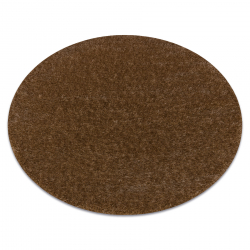 Teppich BUENOS Kreis 6650 shaggy schlicht, einfarbig beige