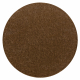 Teppich BUENOS Kreis 6650 shaggy schlicht, einfarbig beige