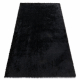 Teppich MUSTER Shaggy ALPINE 00052A uniform, schwarz